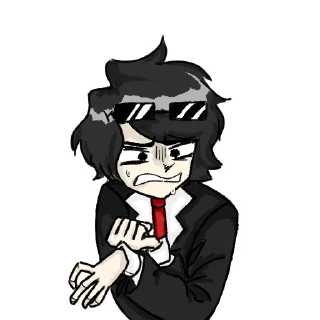 😒 emoji Майншилд стикерпак (коллаб художников) Telegram sticker 6 of 64