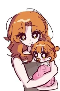 🌟 emoji Mrs. Afton\Миссис Афтон Telegram sticker 17 of 26