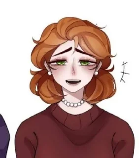 🌟 emoji Mrs. Afton\Миссис Афтон Telegram sticker 5 of 26