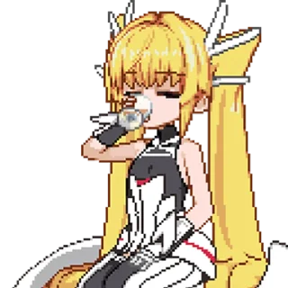 ☕️ emoji Serena Fuoco Le Brillante de La Grazia Telegram sticker 17 of 19