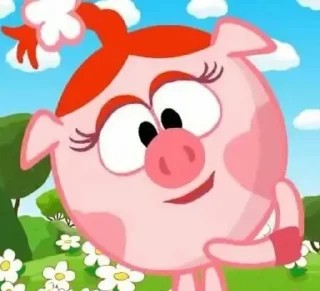 🐽 emoji нюша🐽 :: @butterflieshelpyou Telegram sticker 21 of 58