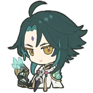 😏 emoji Геншин Импакт ч.2 @nyasticks Telegram sticker 9 of 41
