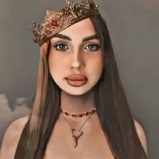 😨 emoji Леди диана❤️ Telegram sticker 8 of 16