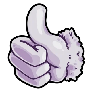 👍 emoji @saint_mob aw Telegram sticker 12 of 16