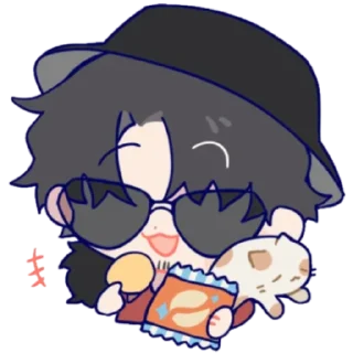 😎 emoji HypMic Telegram sticker 12 of 56