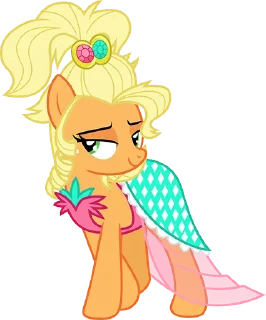 😍 emoji @mlpstickers Applejack pack Telegram sticker 17 of 40