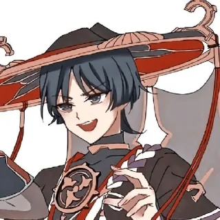 🫠 emoji скарамуш Telegram sticker 12 of 40