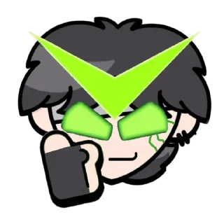 👍 emoji Virus | @rapto4ka Telegram sticker 5 of 9