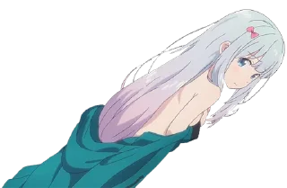 ❤️ emoji Eromanga Sensei @anime_stickerr Telegram sticker 3 of 22