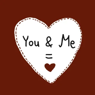 ❤️ emoji ｌｏｖｅ ｕ Telegram sticker 23 of 23