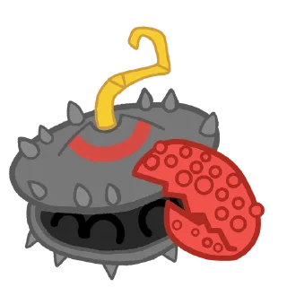 🤭 emoji Крабик/эпическая раковица Telegram sticker 7 of 24