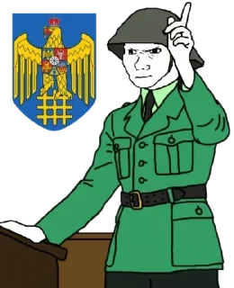 😠 emoji Fascist boyband Telegram sticker 18 of 27