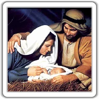 Sticker from Jesus Born @stickersb2b
