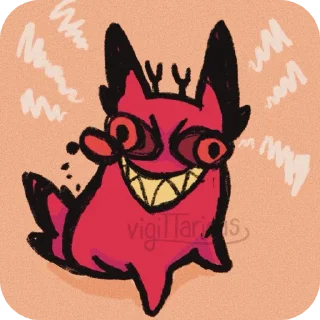 🐱 emoji @HazbinStick Telegram sticker 12 of 20