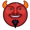 😈 emoji Stealth Moon Telegram sticker 23 of 31