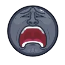 😫 emoji Stealth Moon Telegram sticker 22 of 31