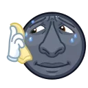 😓 emoji Stealth Moon Telegram sticker 17 of 31