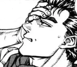 🤦‍♂️ emoji Berserk Telegram sticker 8 of 51
