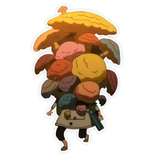🤢 emoji Black clover / Чёрный клевер Telegram sticker 19 of 52