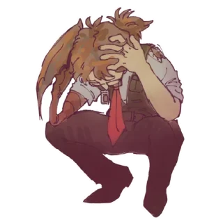 😐 emoji Limbus Company Telegram sticker 19 of 26