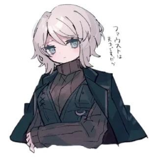 🤔 emoji Faust Limbus Company Telegram sticker 15 of 60