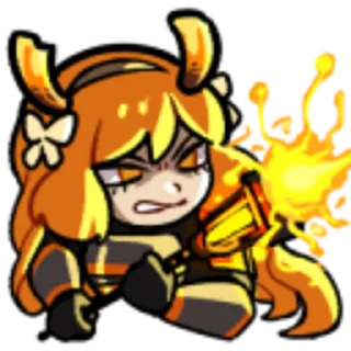 😐 emoji Limbus Company Telegram sticker 21 of 26