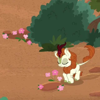 😃 emoji Kirins | @MLP_AnimatedStickers Telegram sticker 22 of 50