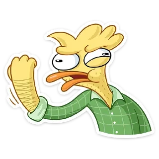 👊 emoji Зак от @stickers_vk Telegram sticker 15 of 40