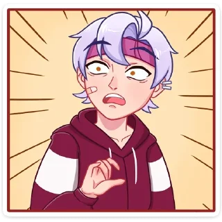 😳 emoji Тоши от @stickers_vk Telegram sticker 21 of 48