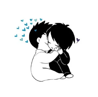💋 emoji Goth Kids Telegram sticker 22 of 23