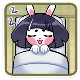 😴 emoji усагичи без кринж надписей @ppepepww Telegram sticker 23 of 46