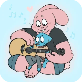 🙂 emoji Удивительный мир Гамбола ( @Iz Telegram sticker 16 of 85