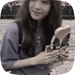 ♉️ emoji jisoo videostickers Telegram sticker 24 of 50