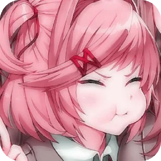 Sticker from нацуки | тгк @DokiDokiRusFd