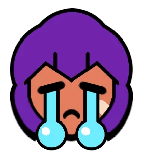 Sticker from Shelly Pins @BrawlStarsStik