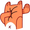 🤦 emoji Лис Telegram sticker 19 of 40