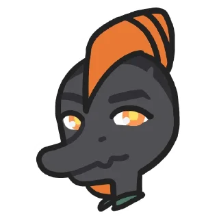 🙂 emoji Goodbye Volcano High (And snoot) Telegram sticker 15 of 59