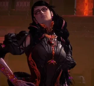 🔫 emoji 🔫🔮 | Bayonetta by @KRISKYA Telegram sticker 16 of 30