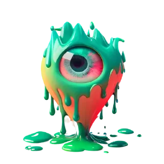 Sticker from @neurosetie acid neurosticks