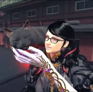 🔫 emoji 🔫🔮 | Bayonetta by @KRISKYA Telegram sticker 17 of 30