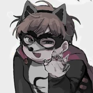 🦝 emoji ᴛʜᴇ ᴄᴏᴏɴ Telegram sticker 23 of 40