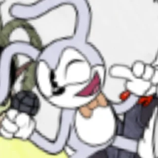 😄 emoji ғᴇᴇʟs ᴛʜᴇ ʀᴀʙʙɪᴛ:) Telegram sticker 20 of 60