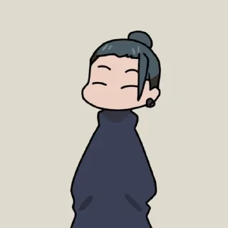 🧍 emoji kenjaku/geto Telegram sticker 1 of 34