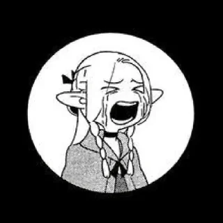 😭 emoji read dunmeshi Telegram sticker 5 of 35