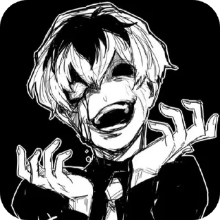 👍 emoji BIO×Dark Telegram sticker 20 of 48