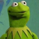 😮 emoji Kermit the frog Telegram sticker 5 of 41