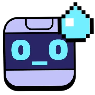👍 emoji 8-BIT Telegram sticker 8 of 10