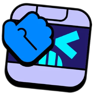 👍 emoji 8-BIT Telegram sticker 10 of 10