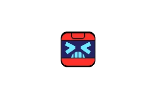 😡 emoji 8-bit |animation pin Telegram sticker 5 of 8