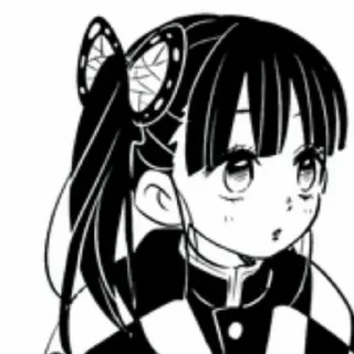😦 emoji •Tsuyuri Kanao• Telegram sticker 8 of 11